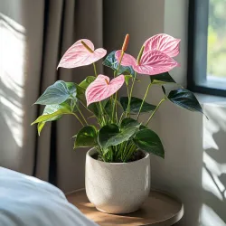 Langue De Feu - Anthurium 'Sweet Dream' - Hauteur 35-45Cm - Ø12Cm