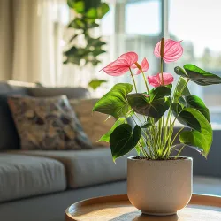 Langue De Feu - Anthurium 'Sweet Dream' - Hauteur 35-45Cm - Ø12Cm